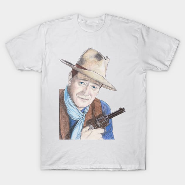 John Wayne T-Shirt by paulnelsonesch